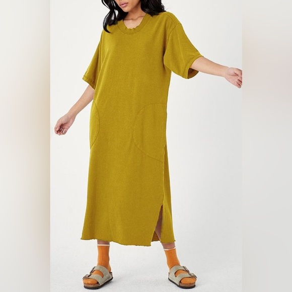 Back Beat Co. Organic cotton patch dress - Picture 3 of 11